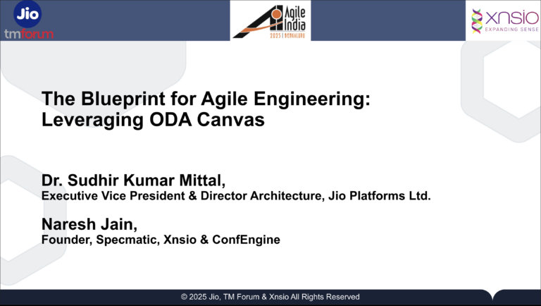 The Blueprint for Agile Engineering: Leveraging ODA Canvas